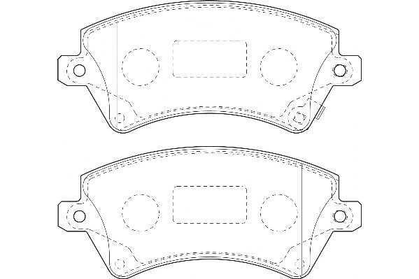 Brake Pad Set, disc brake (2135146)