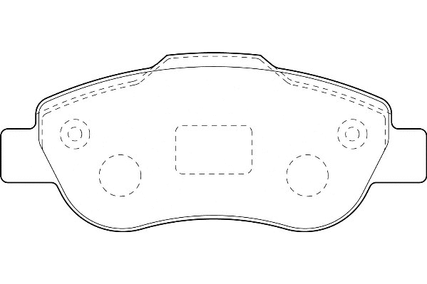 Brake Pad Set, disc brake (2134894)