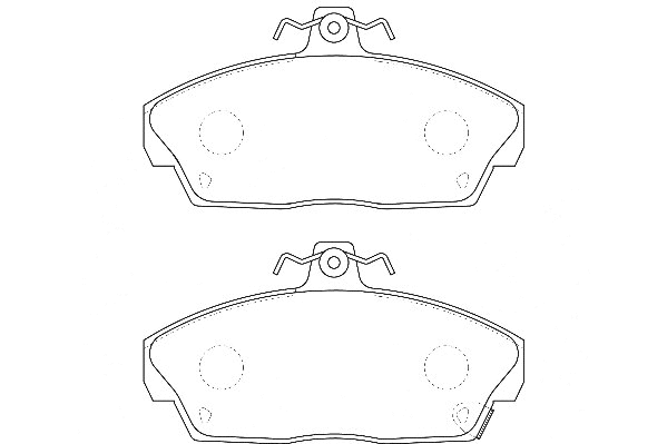 Brake Pad Set, disc brake (2134922)