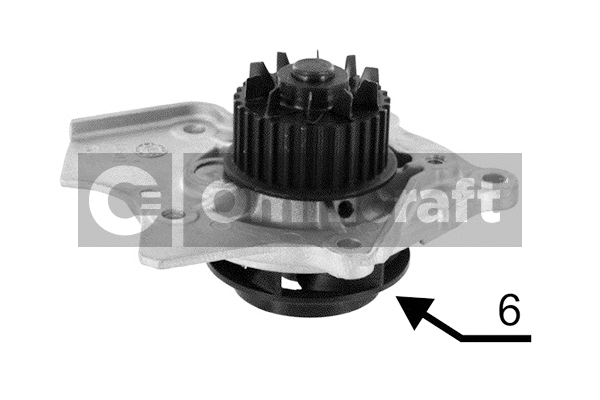 Water Pump, engine cooling (2317159)