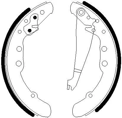 Brake Shoe Set (2255813)