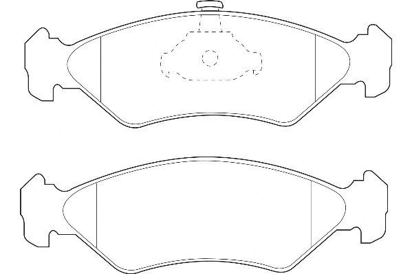 Brake Pad Set, disc brake (2134892)