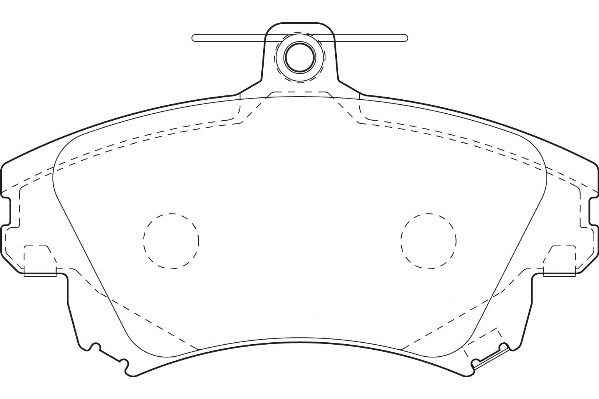 Brake Pad Set, disc brake (2135148)
