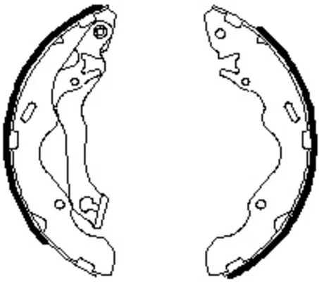 Brake Shoe Set (2255857)
