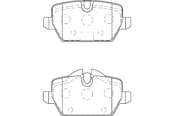 Brake Pad Set, disc brake (2135696)