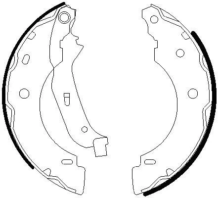 Brake Shoe Set (2255768)