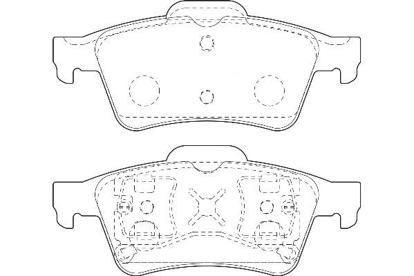 Brake Pad Set, disc brake (2135668)