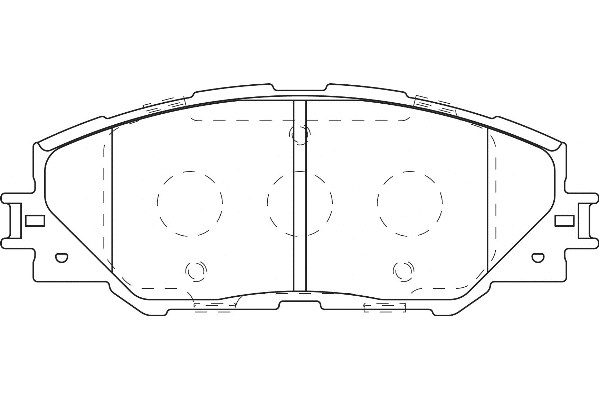 Brake Pad Set, disc brake (2135012)