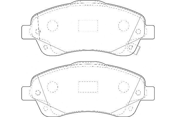 Brake Pad Set, disc brake (2135130)