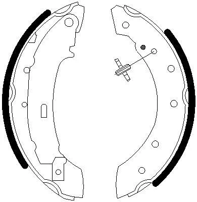 Brake Shoe Set (2255639)