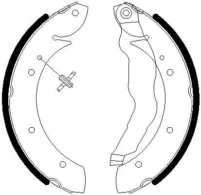 Brake Shoe Set (2255836)