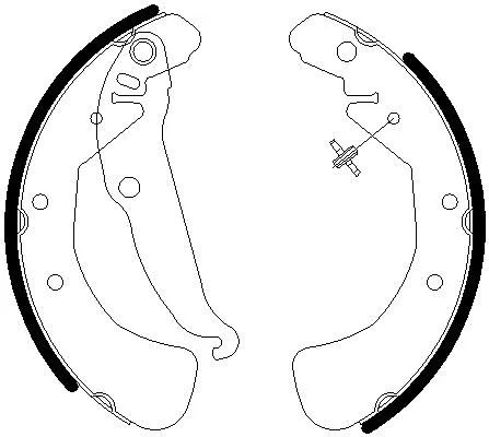 Brake Shoe Set (2255645)