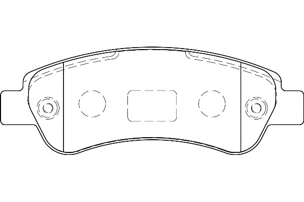 Brake Pad Set, disc brake (2135666)