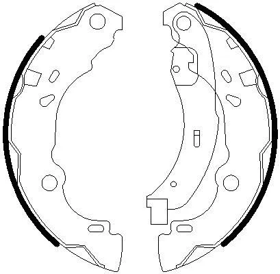 Brake Shoe Set (2255690)