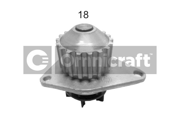 Water Pump, engine cooling (2316898)