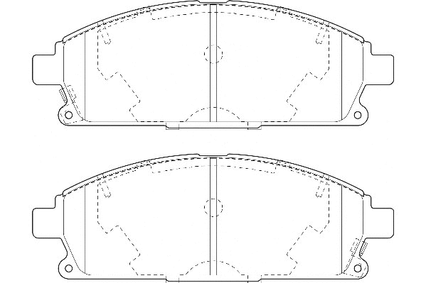 Brake Pad Set, disc brake (2134984)