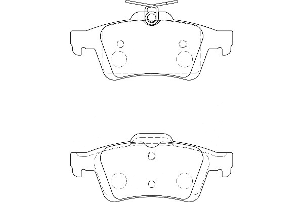 Brake Pad Set, disc brake (2135611)