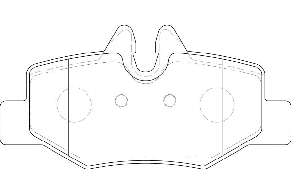 Brake Pad Set, disc brake (2135652)