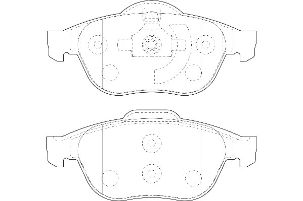 Brake Pad Set, disc brake (2135126)