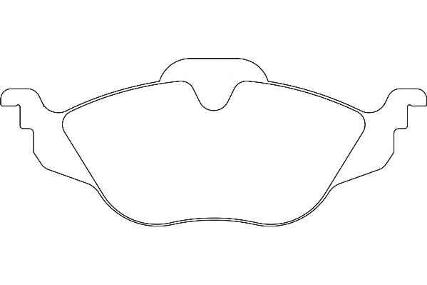 Brake Pad Set, disc brake (2134883)