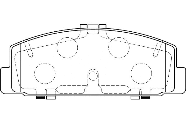 Brake Pad Set, disc brake (2135596)