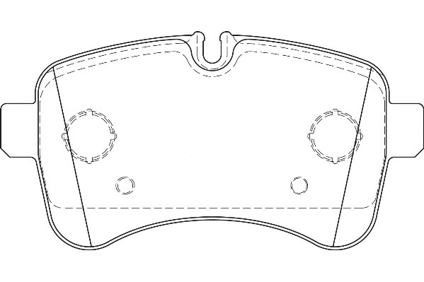 Brake Pad Set, disc brake (2135701)