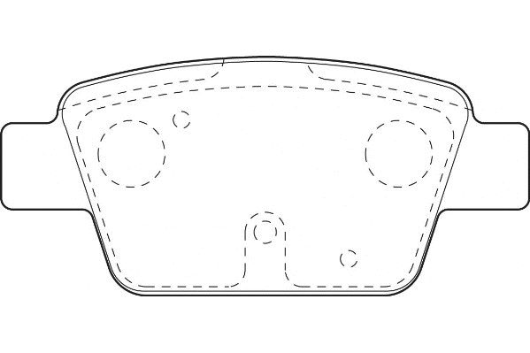 Brake Pad Set, disc brake (2135581)
