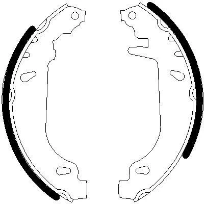 Brake Shoe Set (2255786)