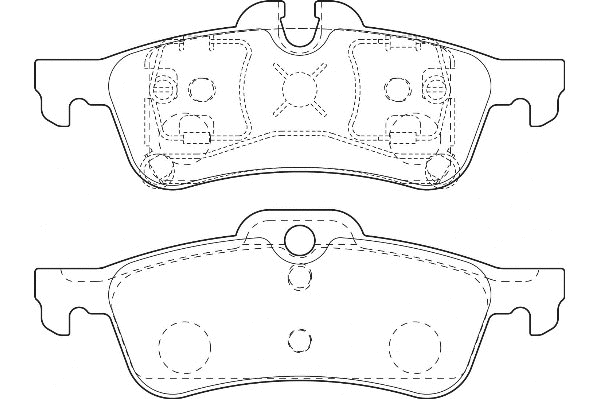 Brake Pad Set, disc brake (2135648)