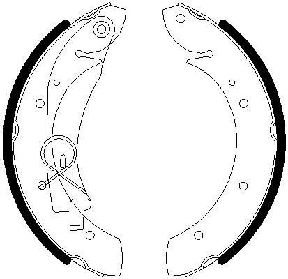Brake Shoe Set (2255664)