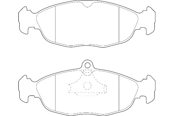 Brake Pad Set, disc brake (2134920)