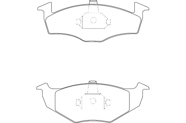 Brake Pad Set, disc brake (2134872)
