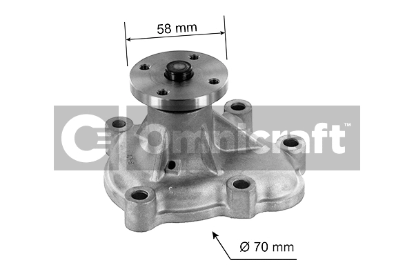 Water Pump, engine cooling (2317197)