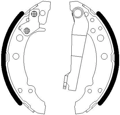Brake Shoe Set (2255656)