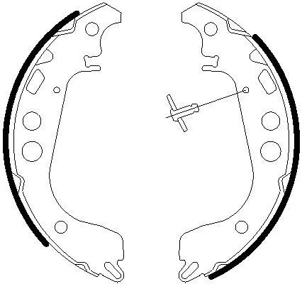 Brake Shoe Set (2255738)