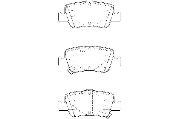Brake Pad Set, disc brake (2135694)