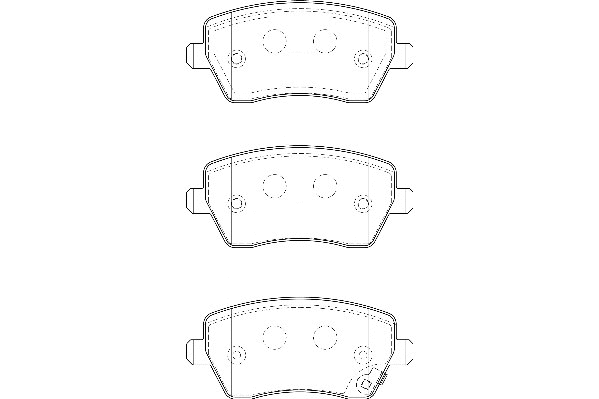 Brake Pad Set, disc brake (2134940)