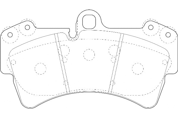 Brake Pad Set, disc brake (2135182)