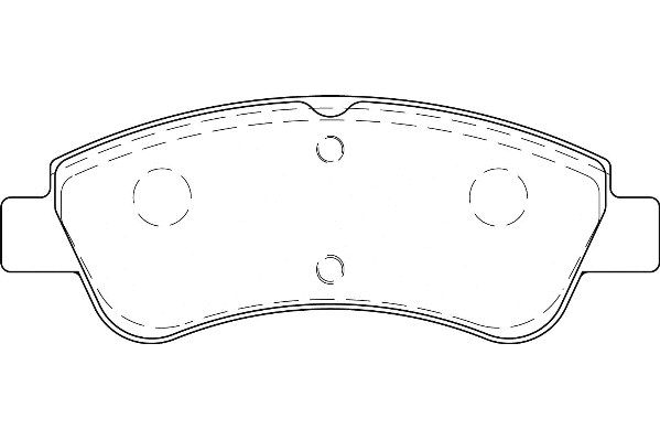 Brake Pad Set, disc brake (2135166)