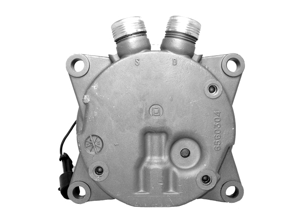 Compressor, air conditioning