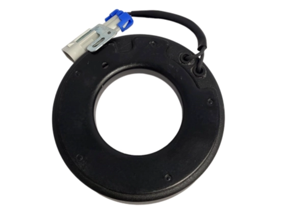 Coil, magnetic-clutch compressor