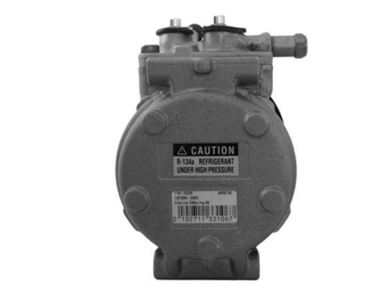 Compressor, air conditioning