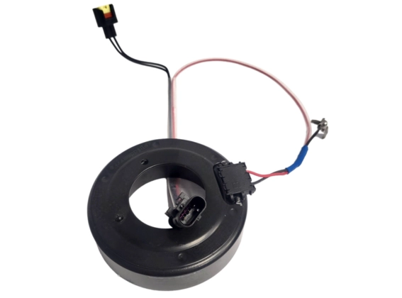 Coil, magnetic-clutch compressor