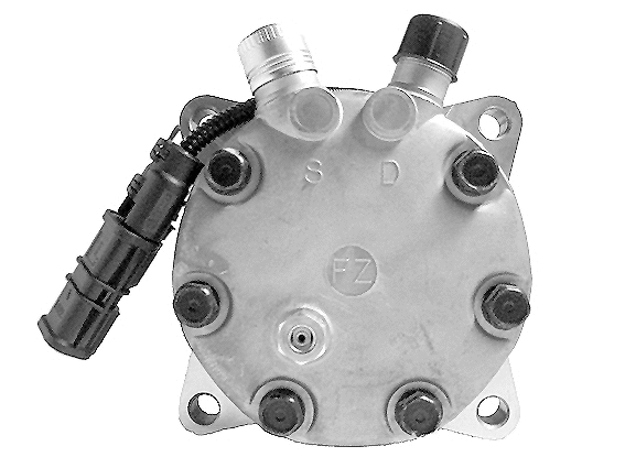 Compressor, air conditioning