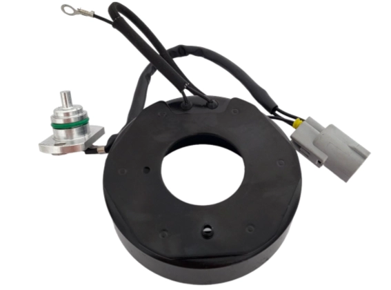 Coil, magnetic-clutch compressor