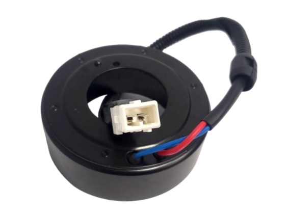 Coil, magnetic-clutch compressor