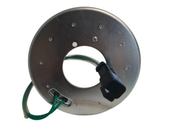 Coil, magnetic-clutch compressor