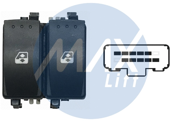 Switch, window regulator (SRN111)