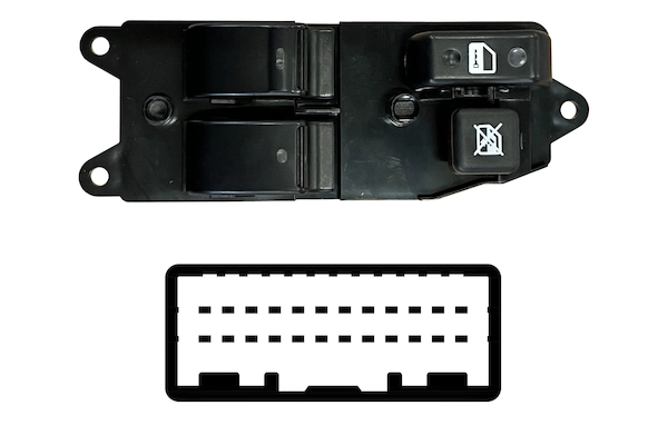 Switch, window regulator (STT100)