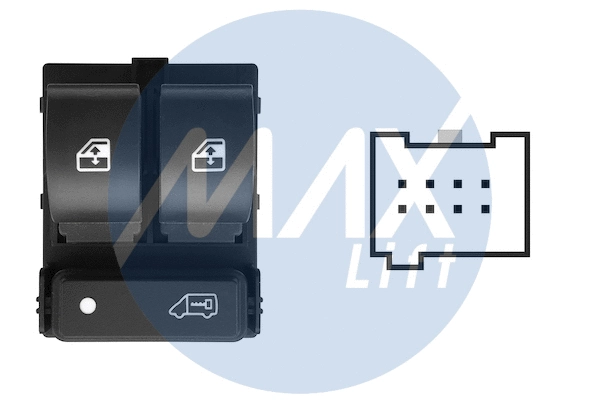 Switch, window regulator (SFT119)